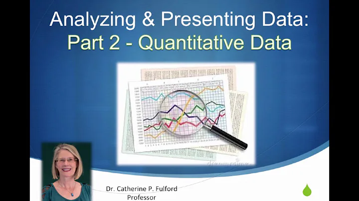 Data Analysis Visualization P2 Quantitative Data