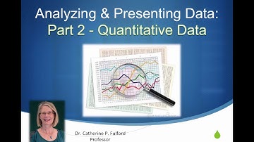 Data Analysis Visualization P2 Quantitative Data