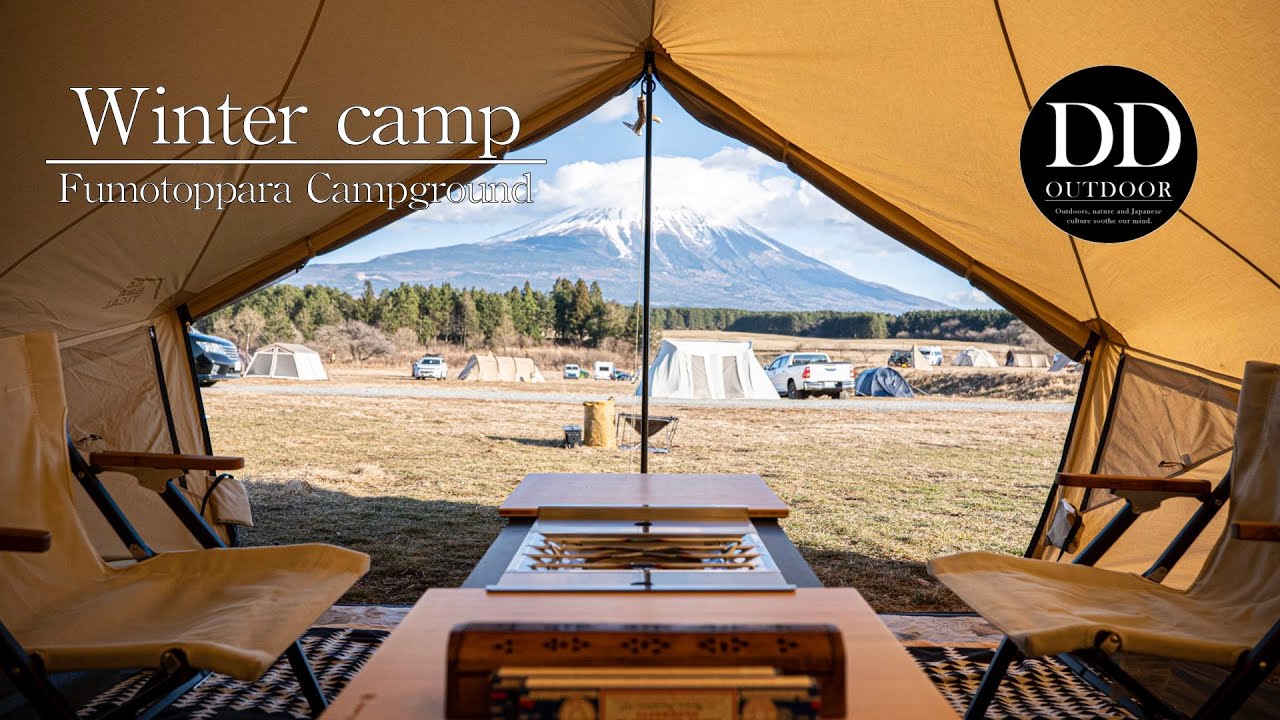 【4K 年末キャンプ ふもとっぱら #56】濃厚クリームシチュー モーニンググローリーtc サバティカル FJクルーザー TOYOTA