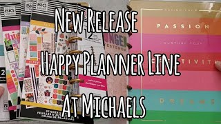 Michaels Haul New Release Happy Planner Line Plan A Happy Life By Stephanie Fleming 