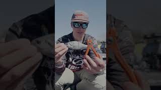 2025 Bassmaster Classic Winner Easton Fothergill with Toit Split Ring Pliers #bassfishing