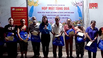 LĐLĐ thành phố Biên Hòa thăm chúc tết và tặng quà người lao động đón tết tại các khu nhà trọ