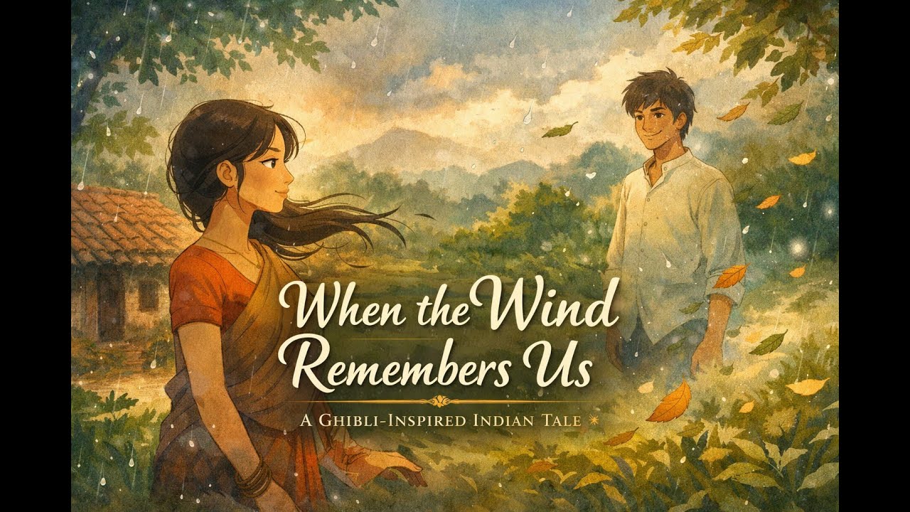 When the Wind Remembers Us | A Cinematic Ghibli-Inspired Story from Rural India