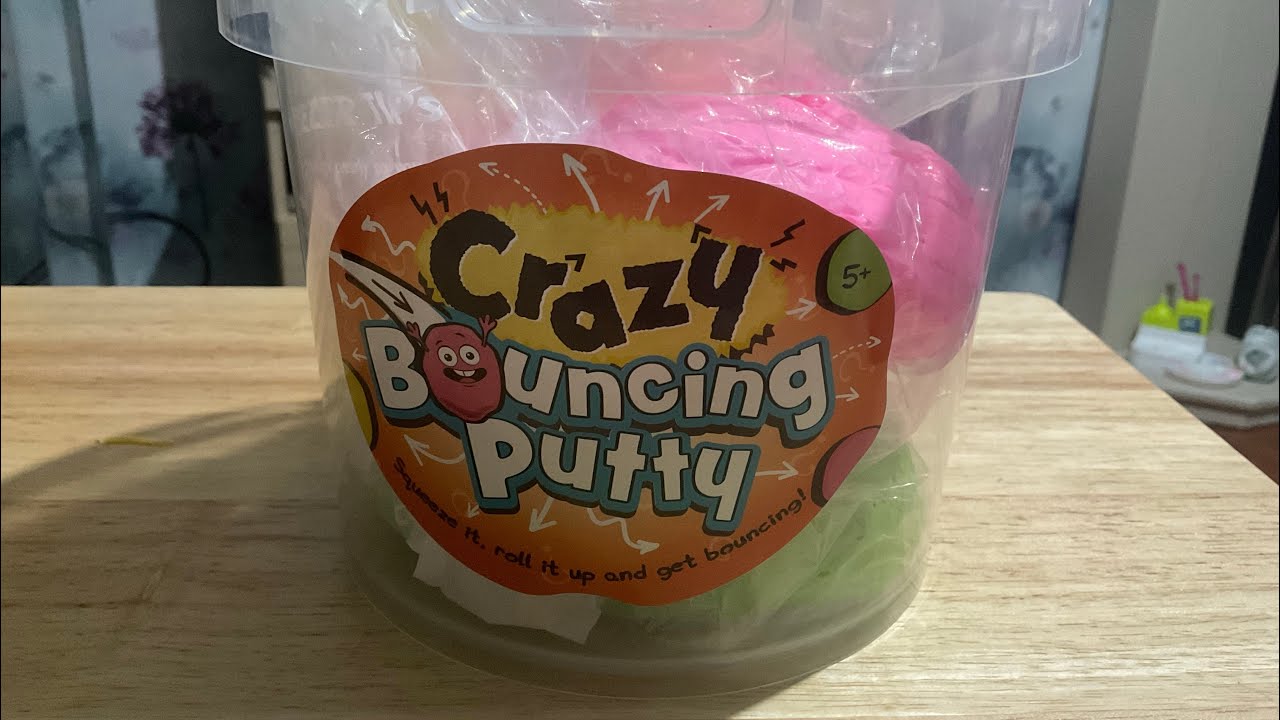 Unboxing Crazy Bouncing Putty 