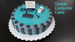Simple Computer Cake | Software Engineer Cake