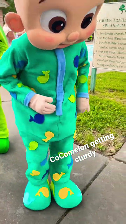 JJ from CoComelon doing the griddy