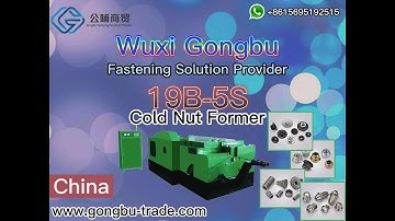 Manufacturing of Round Nut |19B5s Nut Former|