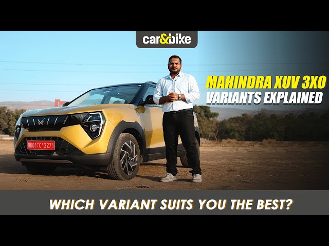 Mahindra XUV 3XO: Variants Explained | MX or AX? Which is a viable buy? class=