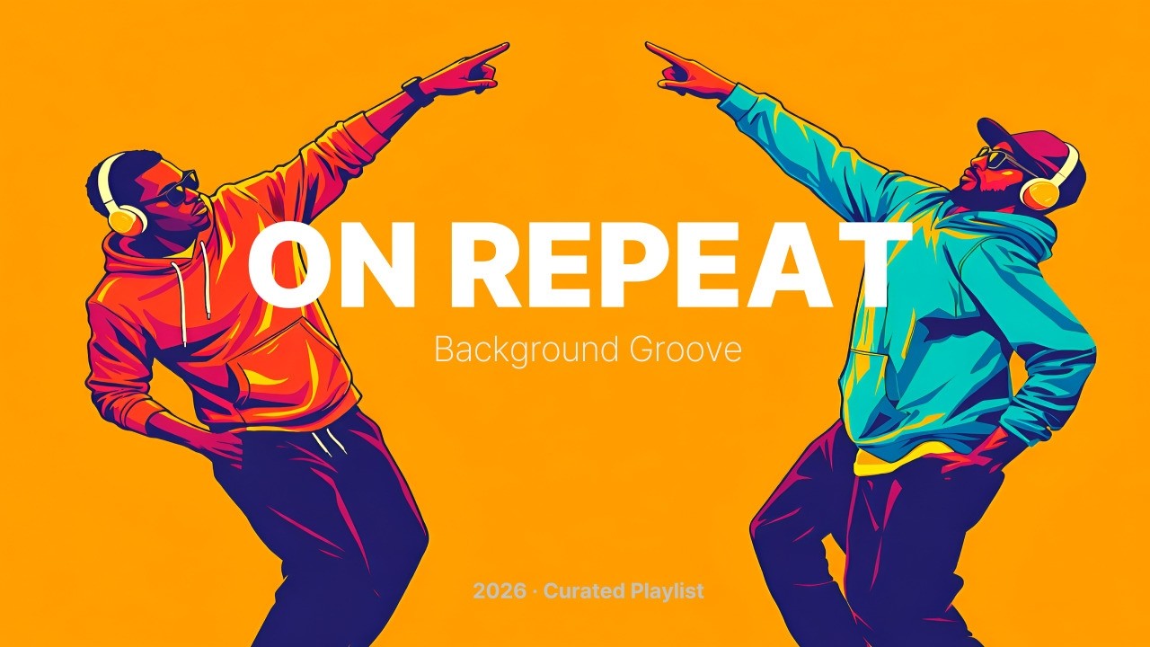 On Repeat Groove Popㅣ Laid - back Background Playlistㅣ매장음악 • 까페 •  Study  • Deep Work