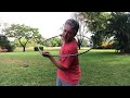 BackYard Golf Lessons Simple and Easy Way to Tilt Your Shoulders with a Hula Hoop