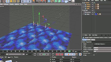 Cinema 4D - Texture Animation and Deformation Tutorial