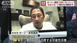 ガーシー議員「母親に会いたい」　国会欠席でN党が心境明かす(2022年10月6日)