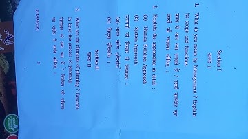 question paperll Management theories and practices llSPU (Mandi) Hp ll 2022-23 session M.com 1st sem