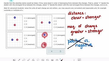 ALEKS: Understanding how electrostatic force scales with charge and separation