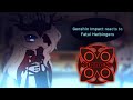 Genshin Impact reacts to Fatui Harbingers | (3/3) | Male MC | [Archon Quest Spoilers]