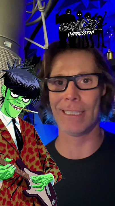 Gorillaz Murdoc attempts to sing “Feel Good Inc”. #gorillaz #music #song