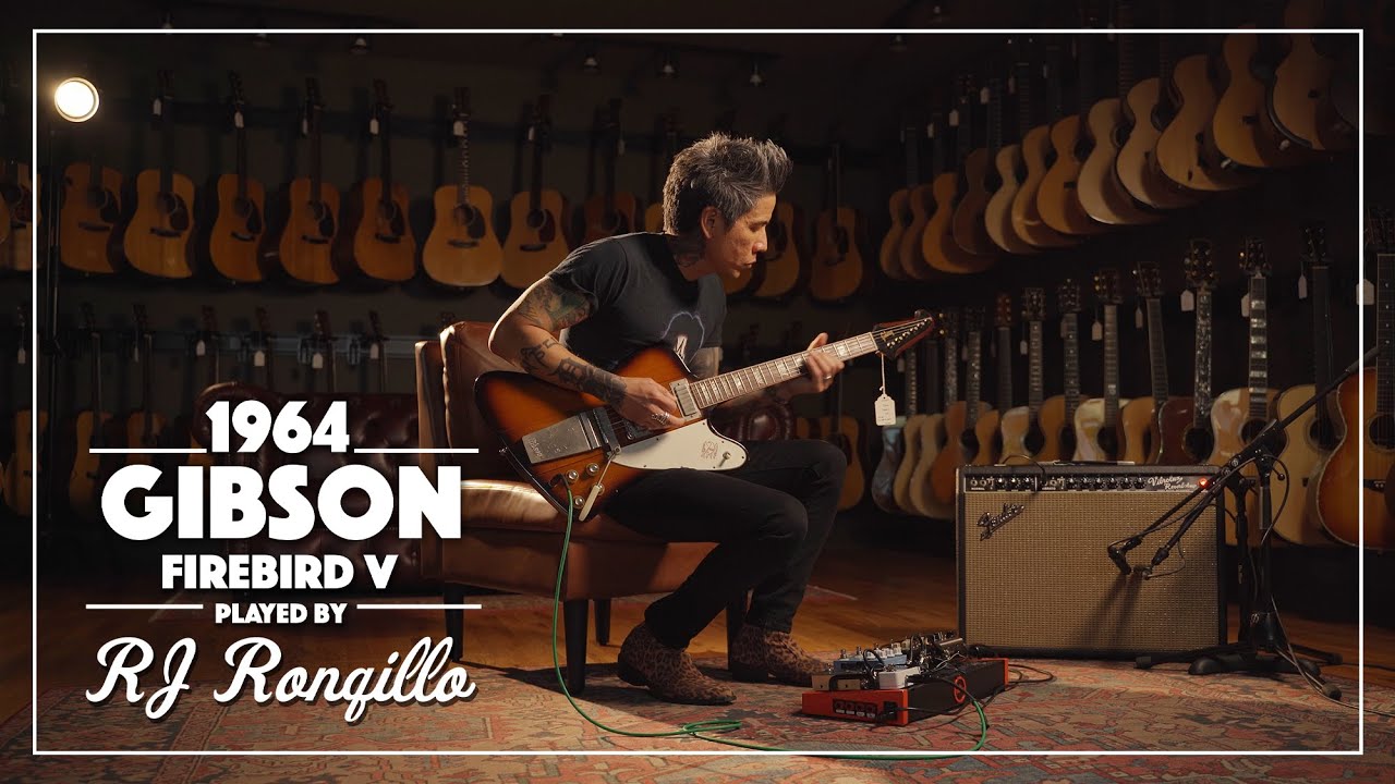 1964 Gibson Firebird V played by RJ Ronquillo | Live from Carter Vintage Guitars | Nashville, TN