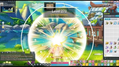 [MapleStory] Heroic Challenge World S2 Journey 04: level 270, & Platinum Rank.
