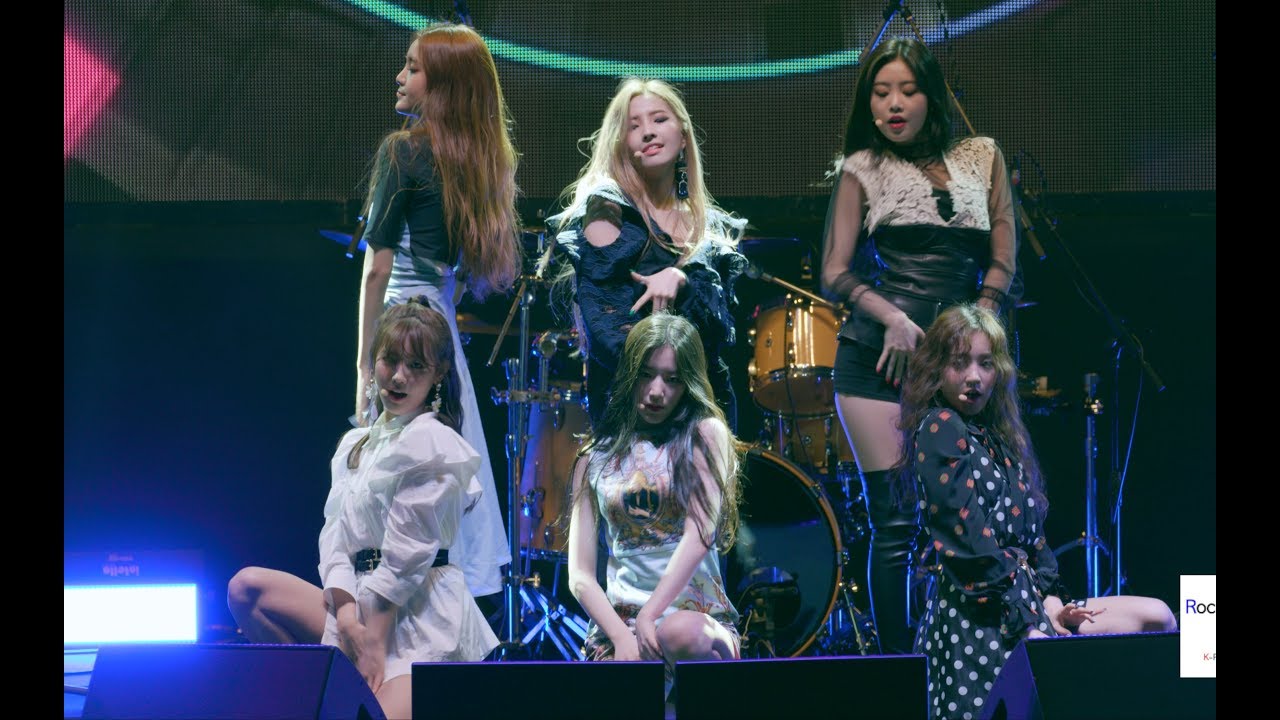 여자아이들 (G) I-DLE MAZE 메이즈 [4K 60P RAW 직캠]@180618 락뮤직