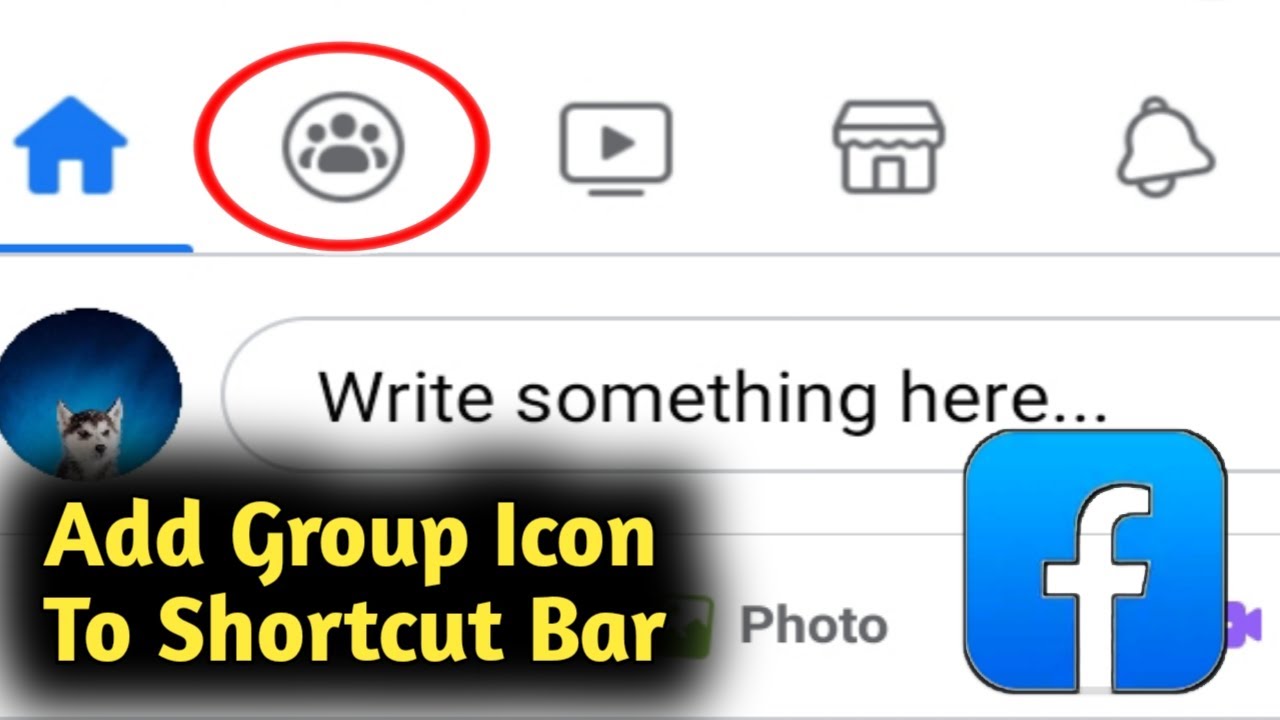 How to Add Group Icon to Facebook Shortcut Bar