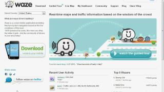 Review of Waze, Social Media Traffic & Turn by Turn App screenshot 2