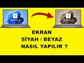 Windows 11 Ekranı Siyah Beyaz Yapma (Programsız)