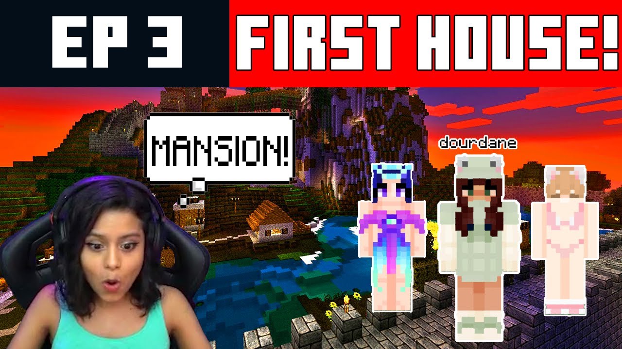 What a private server in Minecraft looks like when things get *CRAZY* during my DREAM HOUSE BUILD!