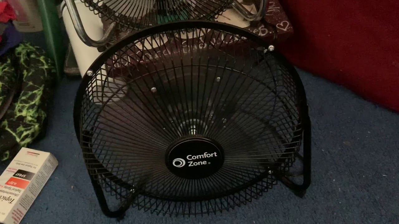 Comfort Zone CZHV9B High Velocity Fan | Quick Video