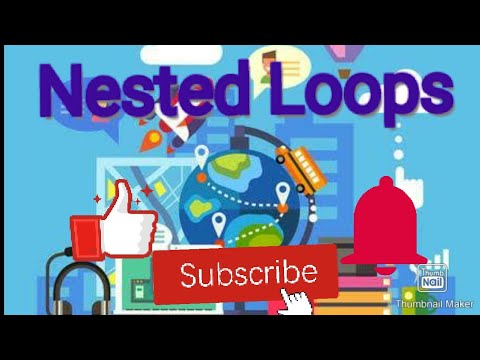 Nested Loops(simple and easy way)//Learn computer smartly