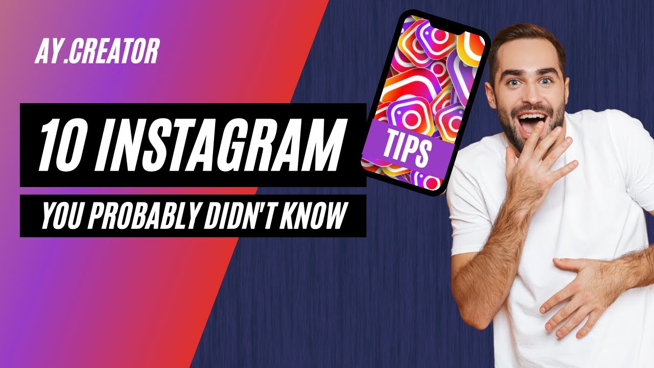 10 Instagram Tips and Features 2021 | Instagram tips and tricks you probably didn't know.