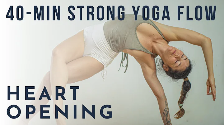 40-Minute Strong Yoga Flow: Heart Opening | Meghan Currie Yoga