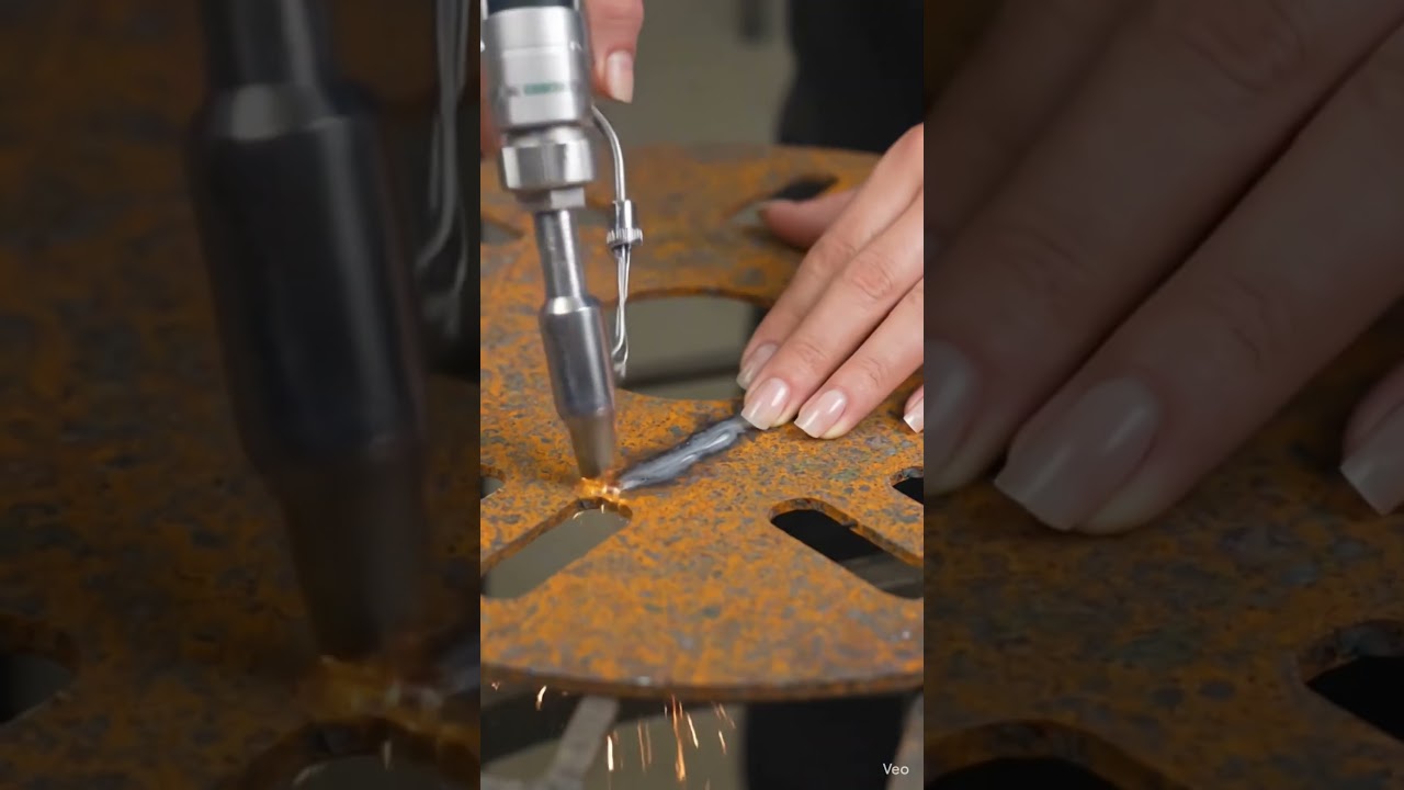 Next-Gen handheld laser welding technology in India 🔥No sparks •