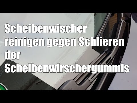 Video: Sollten Sie Ihre Scheibenwischer reinigen?