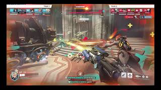 PC: Overwatch - Mercy on coffee (16k healing, 20 saves, 7 deaths, unranked Eichenwalde victory)