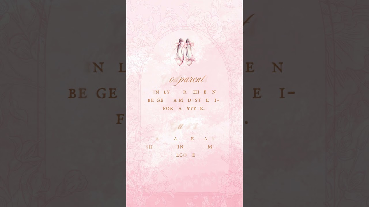 Royalty Princess  Bday+Baptism Video Invitation  