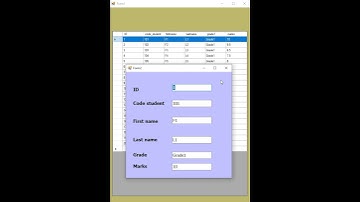 VB net tutorial| Send data from Selected row DataGridDView in form to textboxes in another form
