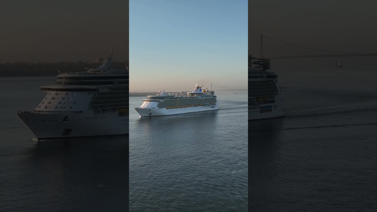 Independence Of The Seas Morning Arrival #royalcaribbean # #cruise #travel #independenceoftheseas