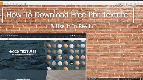HOW TO DOWNLOAD FREE PBR MATERIAL AND USE IT IN REVIT & RENDER IT IN ENSCAPE