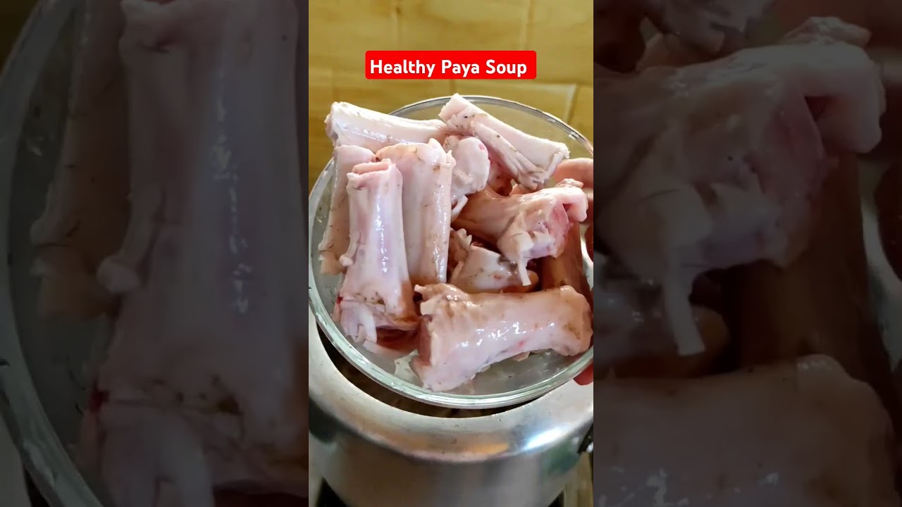 Paya Soup with health Benefits l Winters Special l Goat legs l Ghar Ka Khana Sumaiya Sayyad 