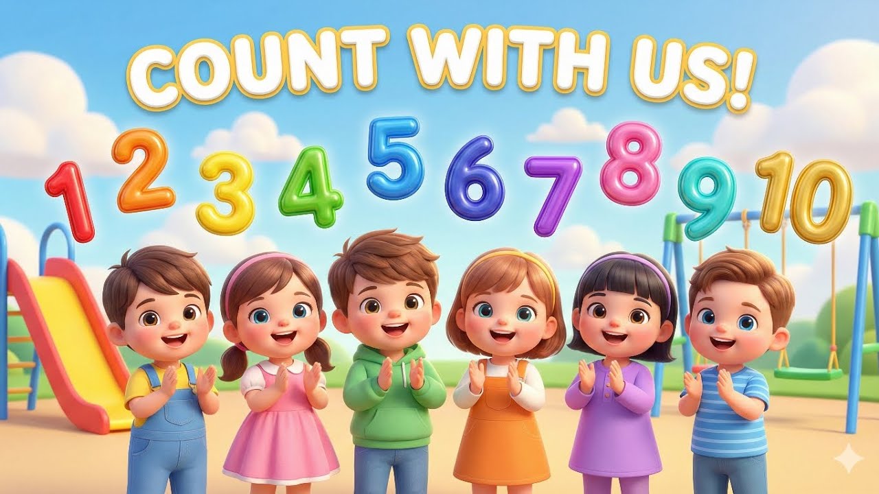 Numbers 1 to 10 | Counting Song for Kids 👶🎵
