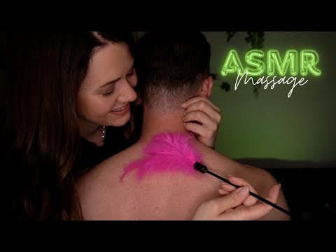 ASMR ULTRA TINGLY MASSAGE ~ Zum Entspannen & Einschlafen 💚❤️🤍