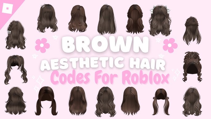 roblox preppy brown hairs 🤎 #preppykayxox #robloxhaircombos #robloxha