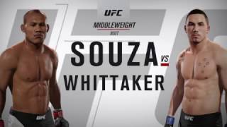 UFC2. Турнир UFC on FOX 24. Ronaldo JACARE Souza-Robert Whittaker.