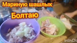 картинка: Мариную Шашлык. Болтаю 
