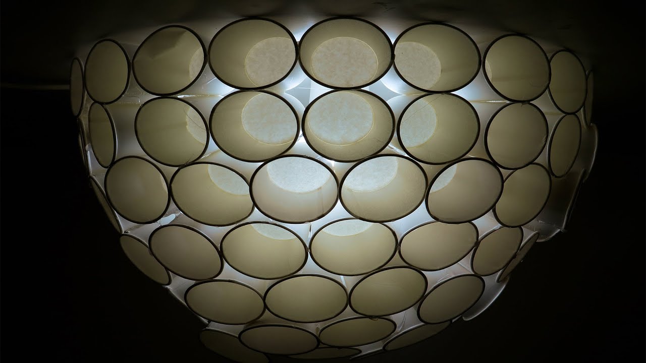 How To Make Paper Cup/Glass Lantern #DIY Lantern Best Out Of Waste ...