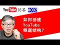 Youtube问答#002：如何根据内容需求创建YouTube的频道结构？