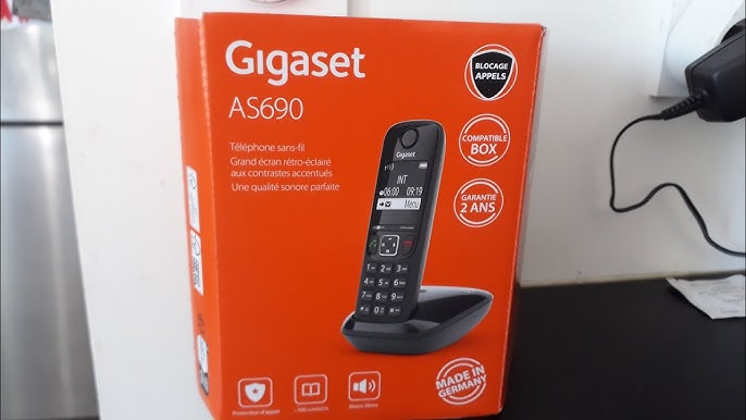Gigaset CL660 Téléphone Fixe sans Fil DECTGap Anthracite unboxing.📲☎ 
