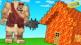 1000$ EV VS TEPEGÖZ ORDUSU 🏡😱 - Minecraft