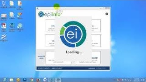 Epiinfo7 2 Templates and Data Package