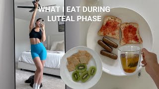 What I Eat + Train During My Luteal Phase | CYCLE SYNC EP.4